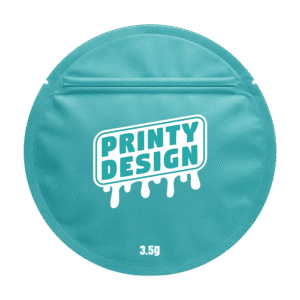 Round Direct Printed 3.5g Packs