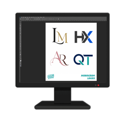 Monogram Logo Design – Printy Design (view 2)