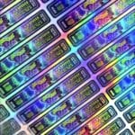 Alzen OG holographic sticker sheet