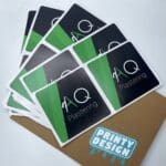AQ Plastering square sticker sheet