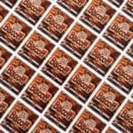 Lotus Biscoff square sticker sheet