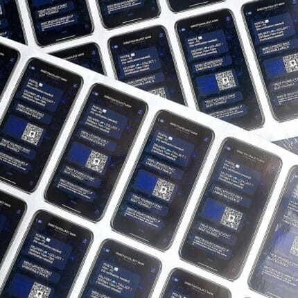 DirectOrCollect Main rectangle sticker sheet