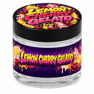 Lemon Cherry Gelato – 3.5g Glass Jar