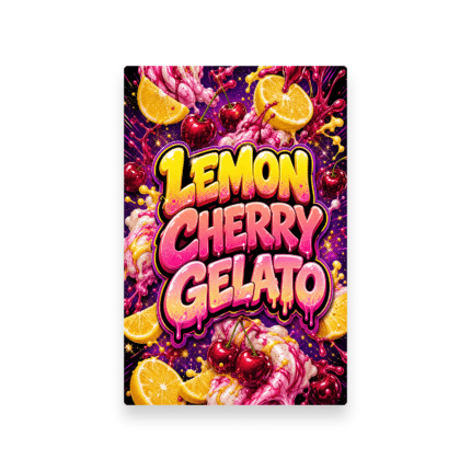 Lemon Cherry Gelato – Mylar Stickers