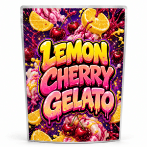 Lemon Cherry Gelato – Mylar Sticker Packs
