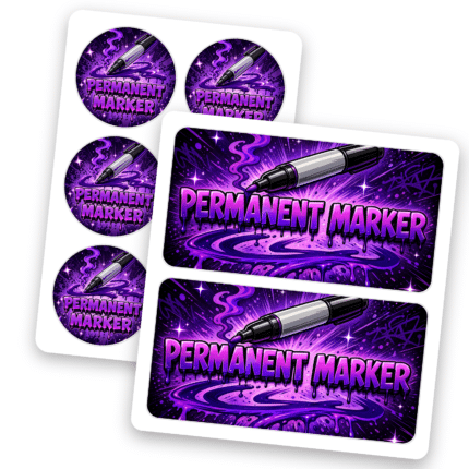 Permanent Marker – 7g UV Glass Jar Stickers