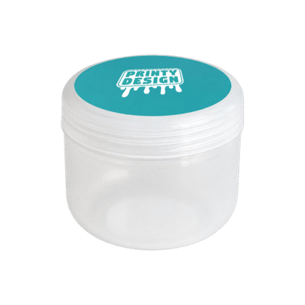 Custom 3.5g Glass Jar (labelled) – Printy Design (view 3)