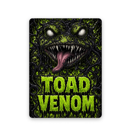 Toad Venom – Mylar Stickers
