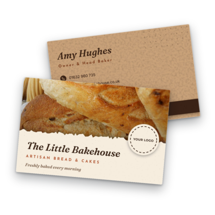 Bakery & Café Business Card Template