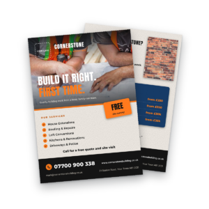 Builder & Roofer Flyer Template