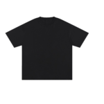 Custom Classic Cotton T-Shirt in black