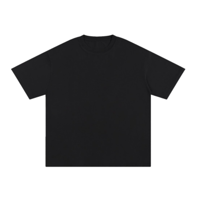 Custom Classic Cotton T-Shirt in black