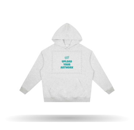 Custom Drop Shoulder Hoodie with your artwork