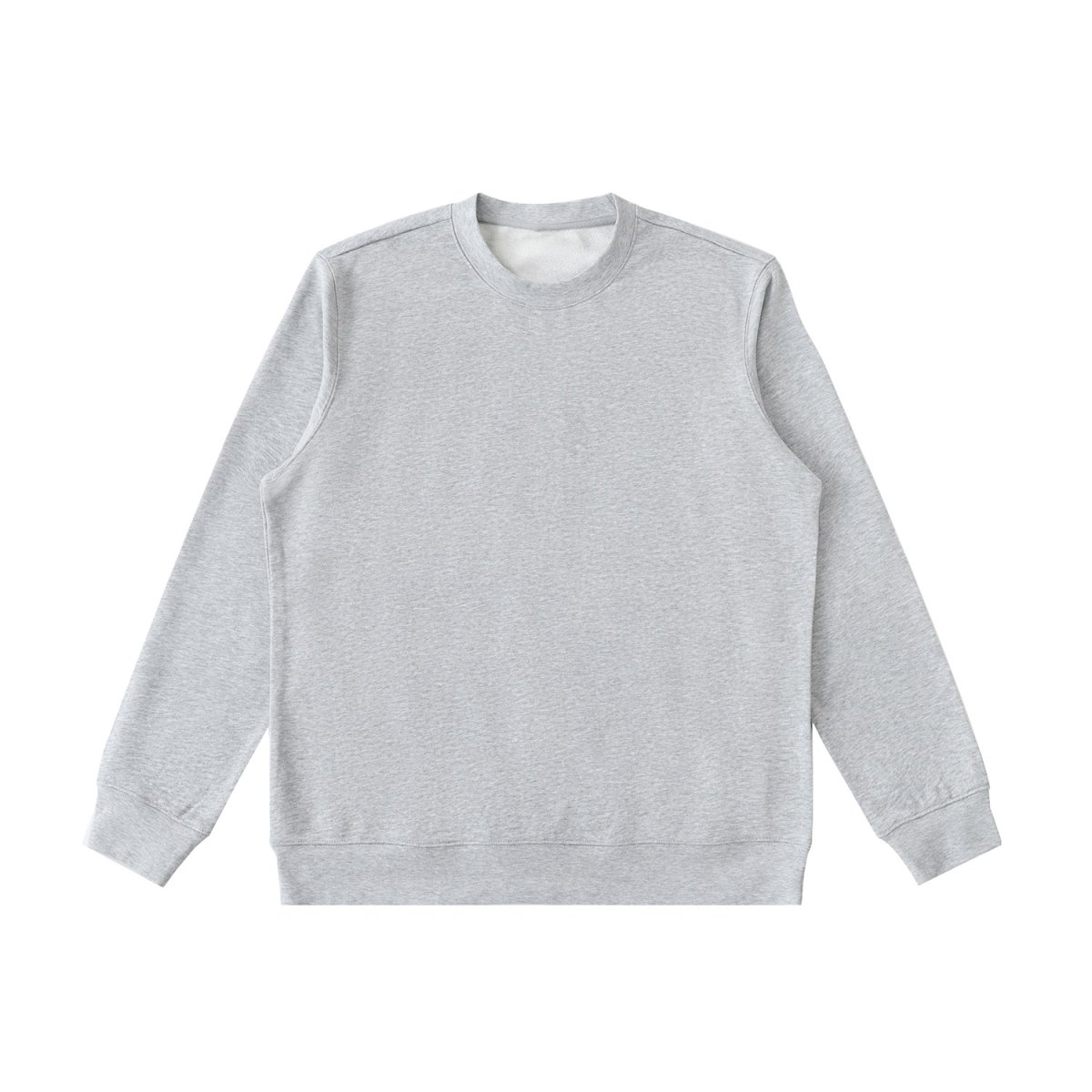 Custom Essential Crewneck Sweatshirt Custom Essential Crewneck Sweatshirt in heather grey