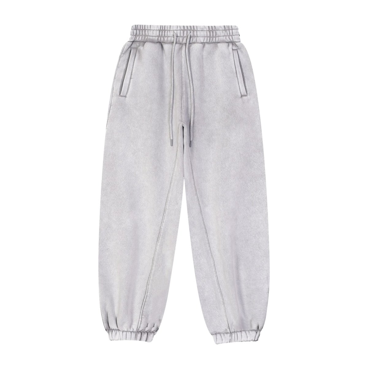 Custom Fleece Joggers Custom Fleece Joggers in light grey