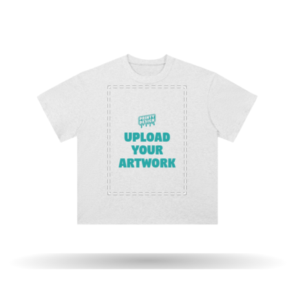 Custom Heavyweight Oversized T-Shirt with your artwork
