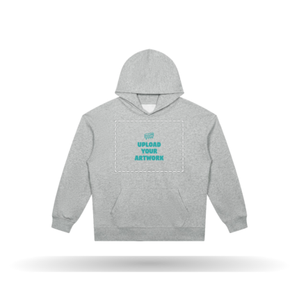 Custom Heavyweight Pullover Hoodie with your artwork