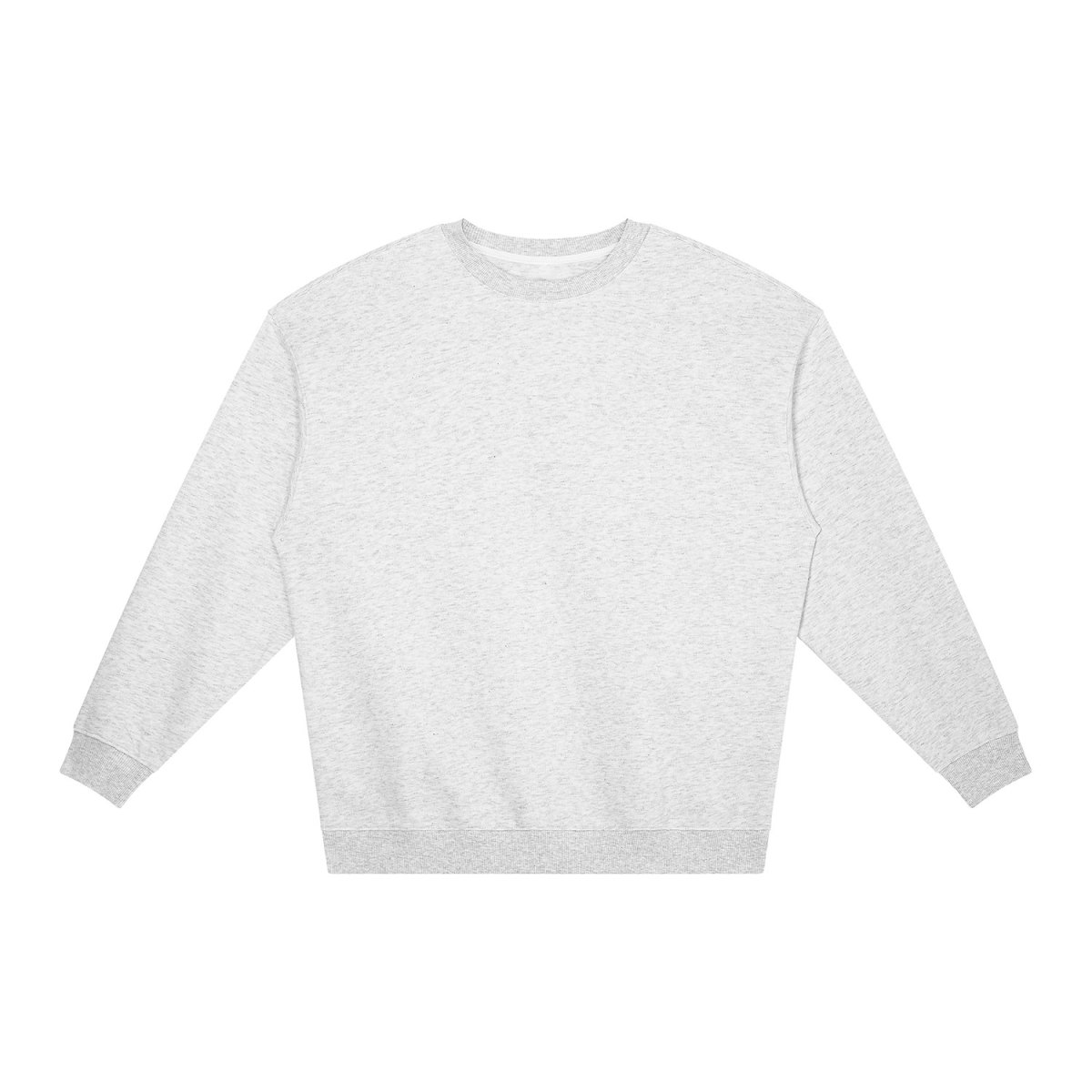 Custom Loose Crewneck Sweatshirt Custom Loose Crewneck Sweatshirt in pale grey