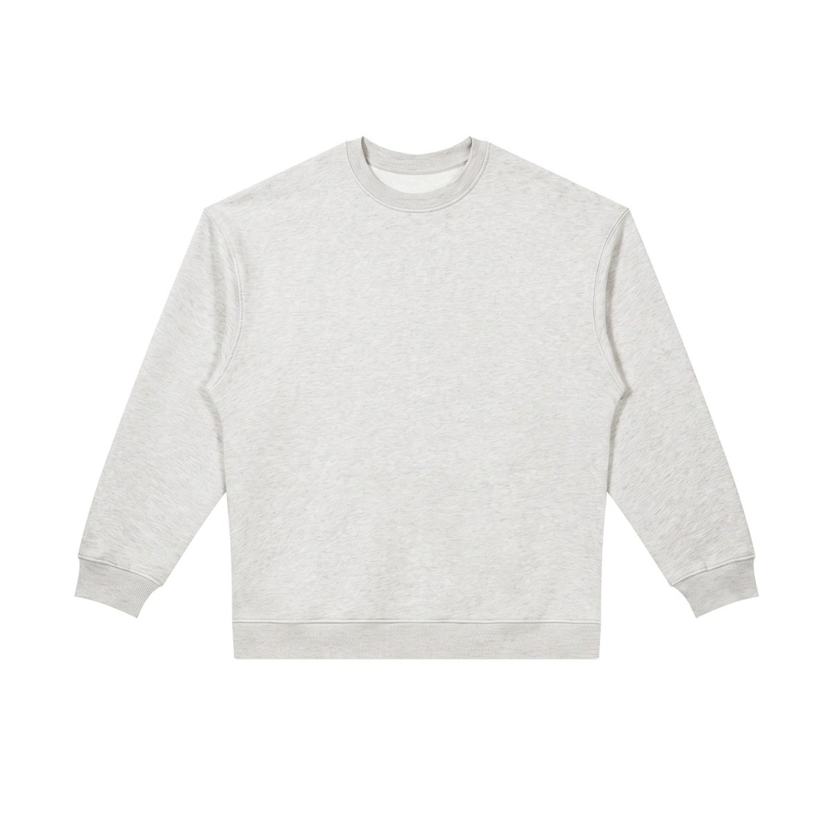 Custom Oversized Crewneck Sweatshirt Custom Oversized Crewneck Sweatshirt in light grey