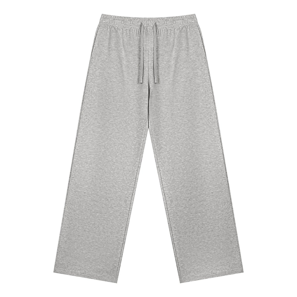 Custom Straight Leg Sweatpants Custom Straight Leg Sweatpants in heather grey