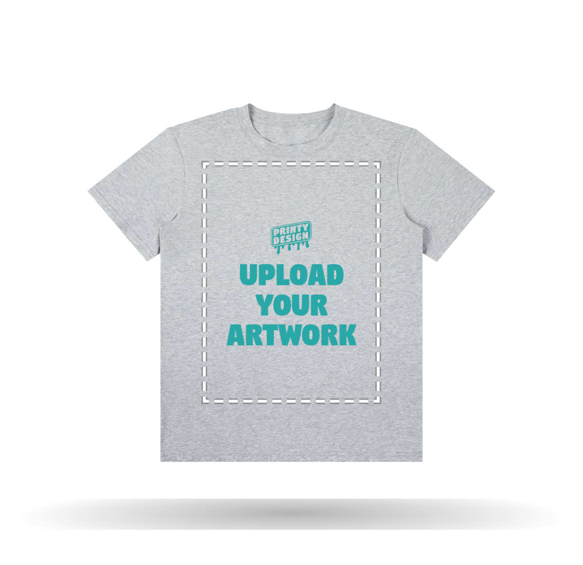 Custom Stretch Crew T-Shirt Custom Stretch Crew T-Shirt with your artwork