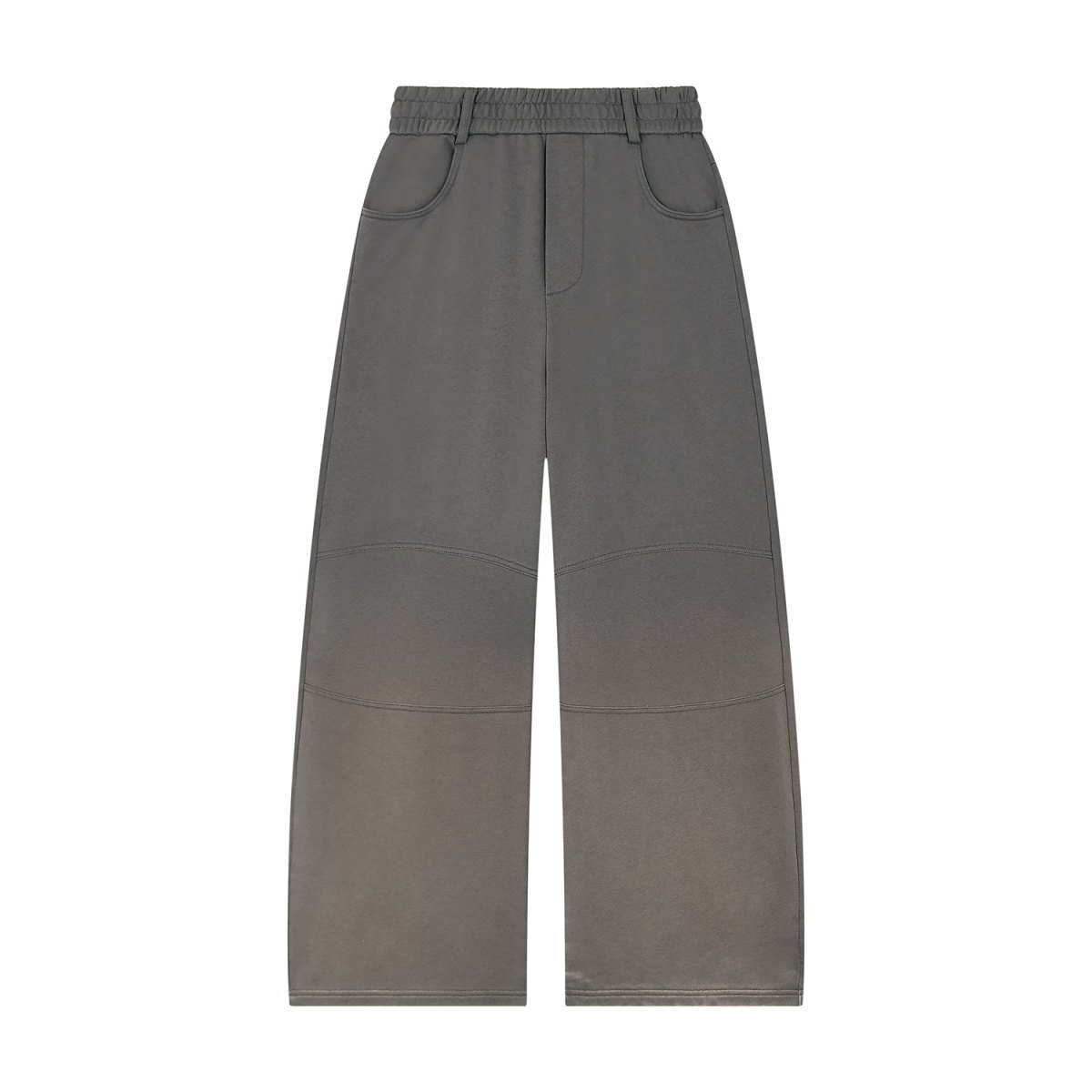 Custom Sunfade Barrel Leg Sweatpants Custom Sunfade Barrel Leg Sweatpants in faded grey