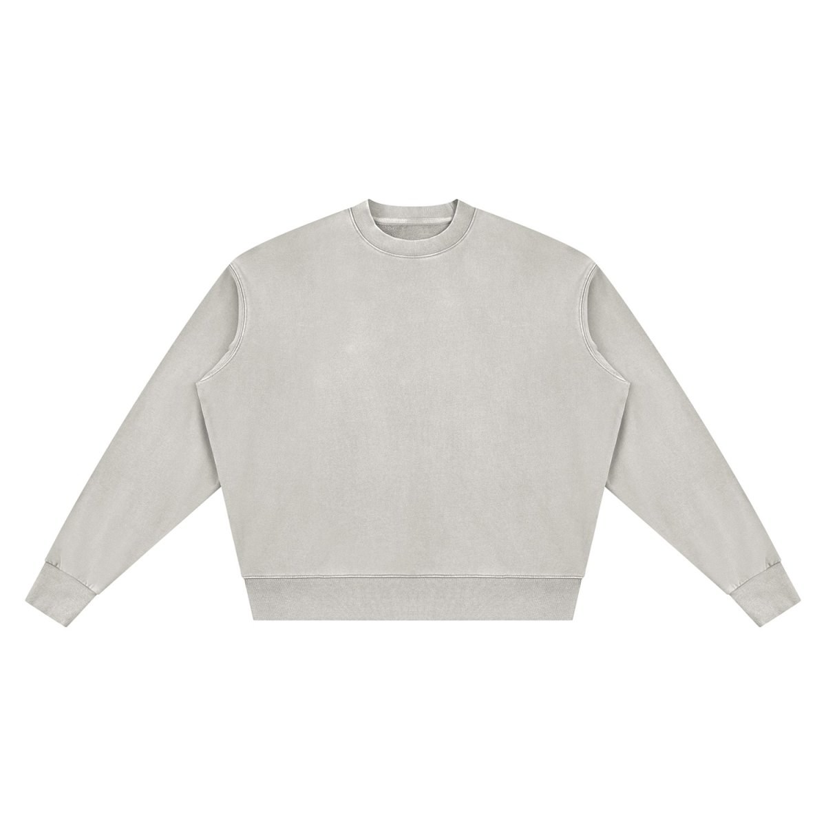 Custom Vintage Wash Crewneck Sweatshirt Custom Vintage Wash Crewneck Sweatshirt in washed grey