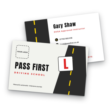 Driving Instructor Business Card Template