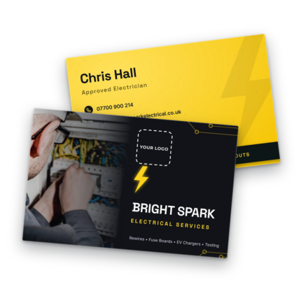 Electrician Business Card Template