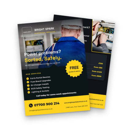 Electrician Flyer Template