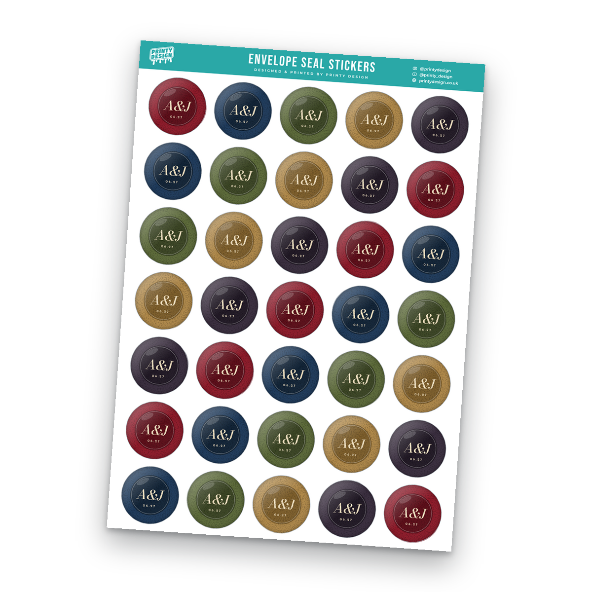 Envelope Seals Sticker Sheet Template Envelope Seals Sticker Sheet Template sheet
