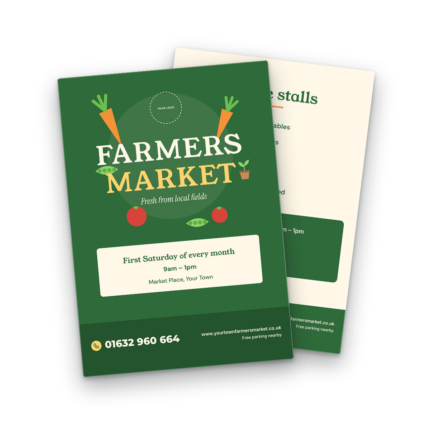 Farmers Market Flyer Template