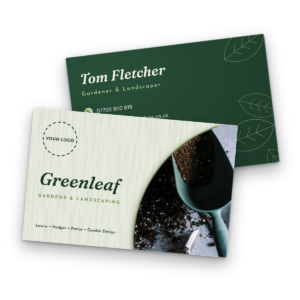 Gardener & Landscaper Business Card Template