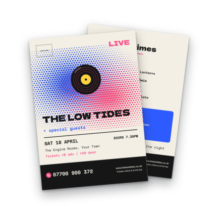 Live Music Gig Flyer Template