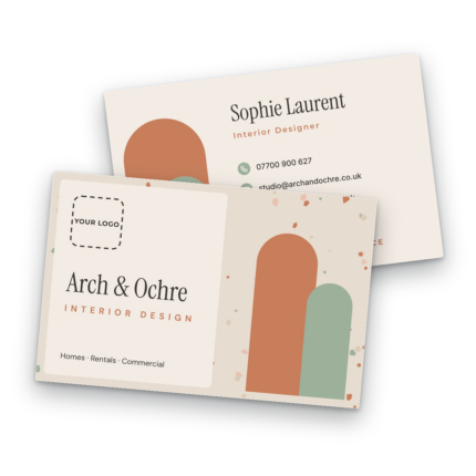 Interior Designer Business Card Template