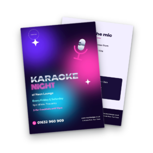 Karaoke Night Flyer Template