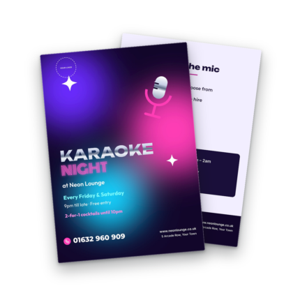 Karaoke Night Flyer Template