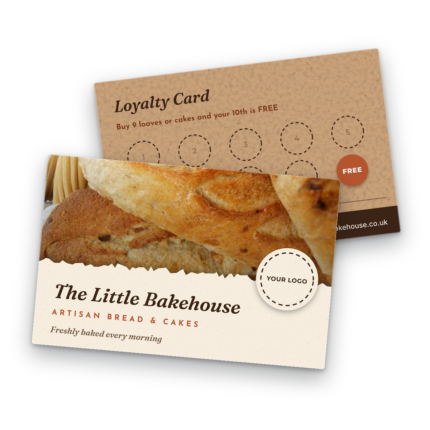 Bakery Loyalty Card Template