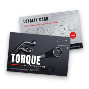 Car Valet Loyalty Card Template