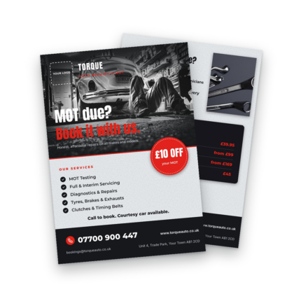 Mechanic & Garage Flyer Template