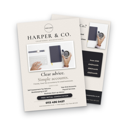 Simple & Professional Flyer Template