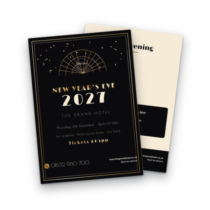 New Year's Eve Party Flyer Template