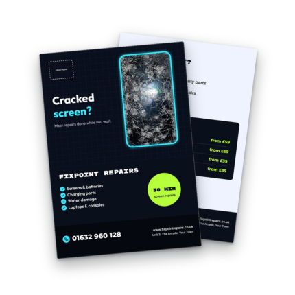 Phone & Tablet Repair Flyer Template