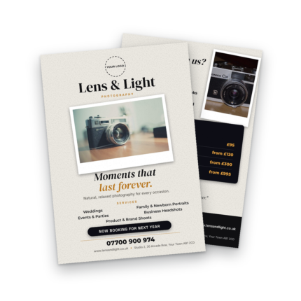 Photographer Flyer Template
