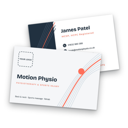 Physiotherapist Business Card Template
