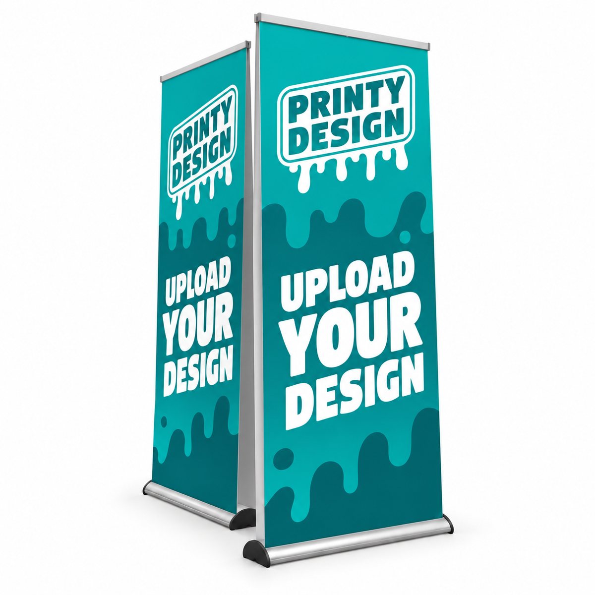 Double Sided Banner Stands Double Sided Banner Stands - custom printed, upload your design