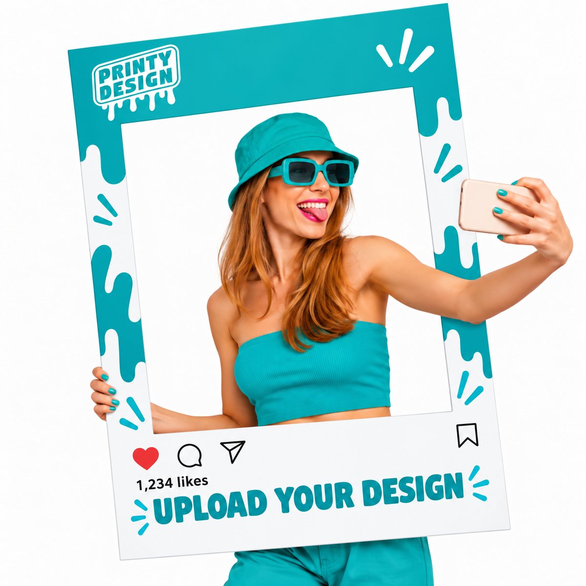 Selfie Frames Selfie Frames - custom printed, upload your design
