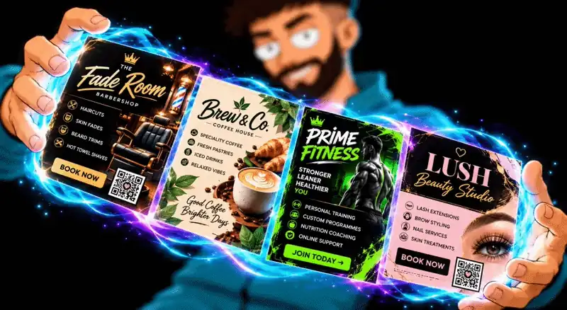 Promotional design - flyers and business cards