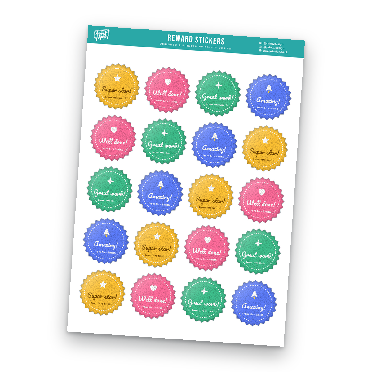 Reward Stickers Sticker Sheet Template Reward Stickers Sticker Sheet Template - A4 sticker sheet