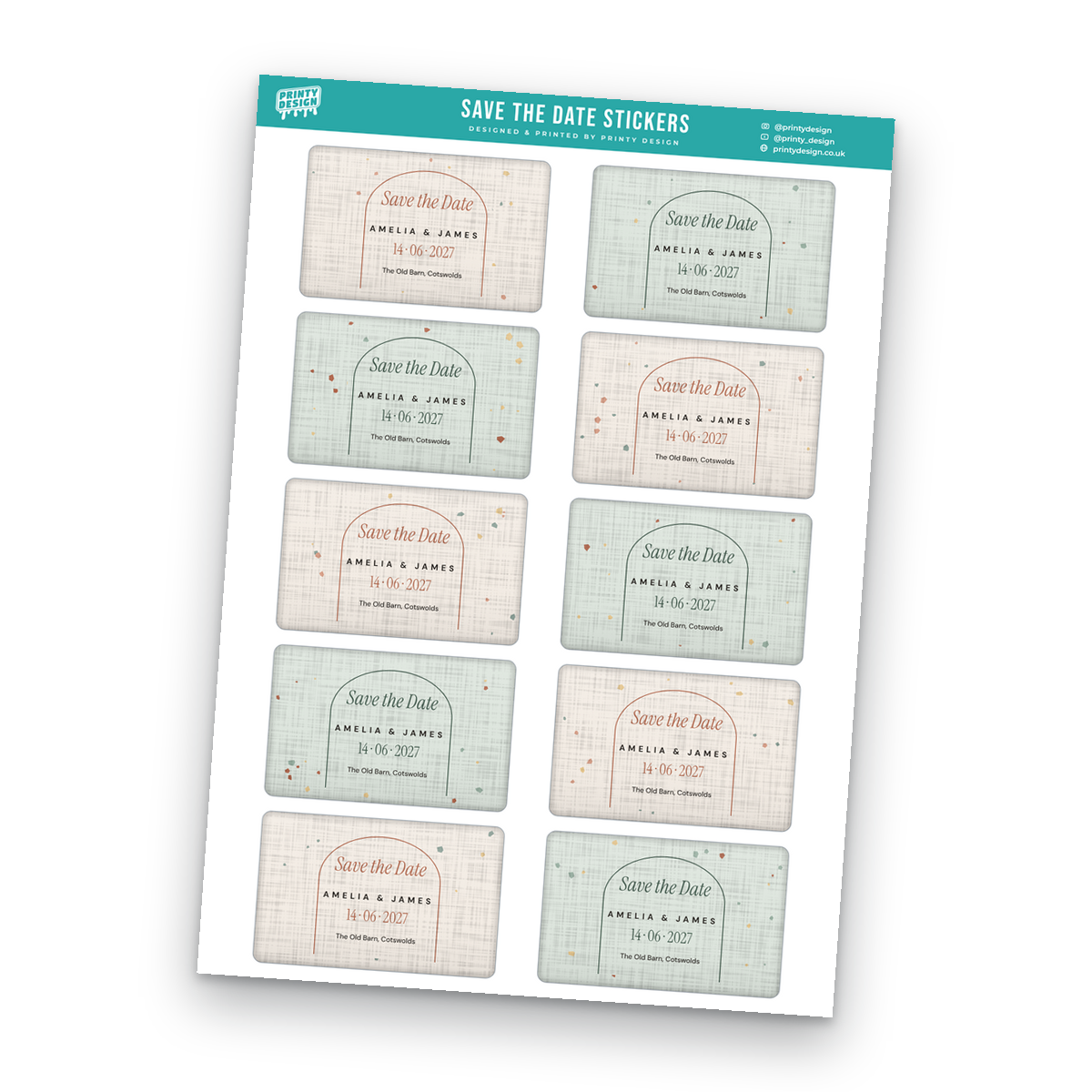 Save the Date Sticker Sheet Template Save the Date Sticker Sheet Template sheet